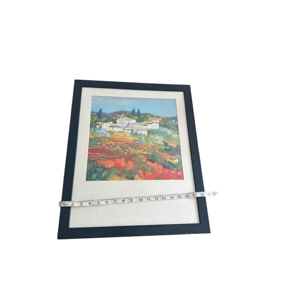 Scenes of Provence by Philippe Janin Framed Print Signed Landscape Painting READ - Picture 3 of 8